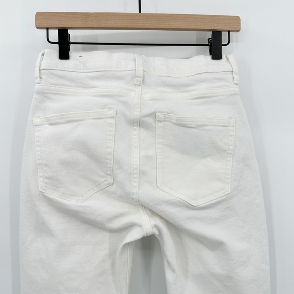 Everlane High Rise Skinny Ankle Jeans in Bone Cream Denim • 27 - Picture 8 of 9